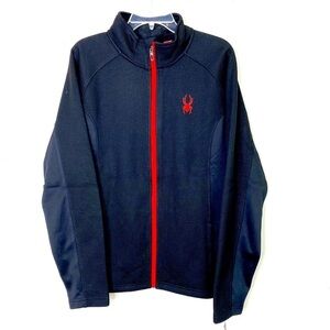 SPYDER Men’s black zip front jacket